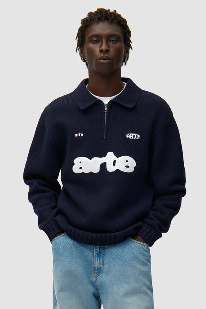 ARTE - POLO SWEATER