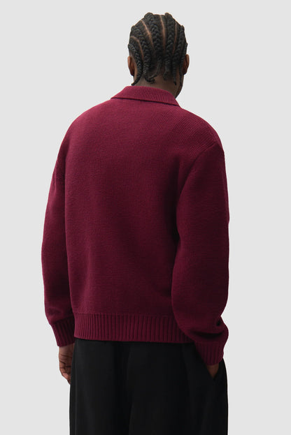 ARTE - STENCIL ZIP CARDIGAN