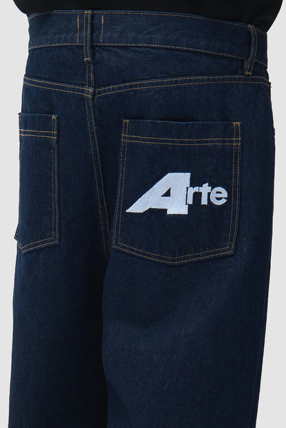 ARTE - BIG A UNIFORM DENIM PANTS