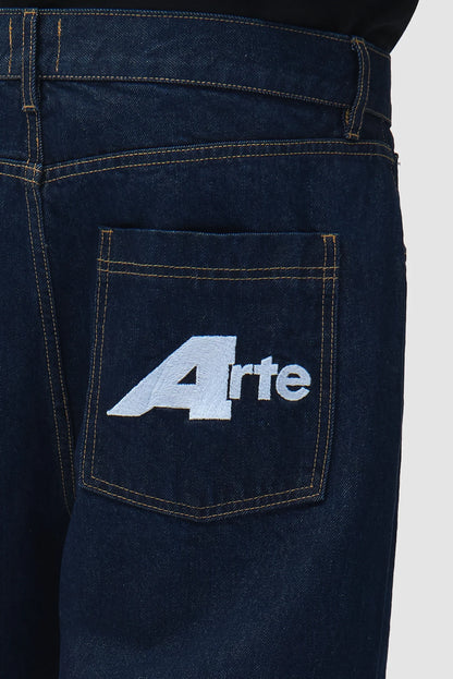 ARTE - BIG A UNIFORM DENIM PANTS