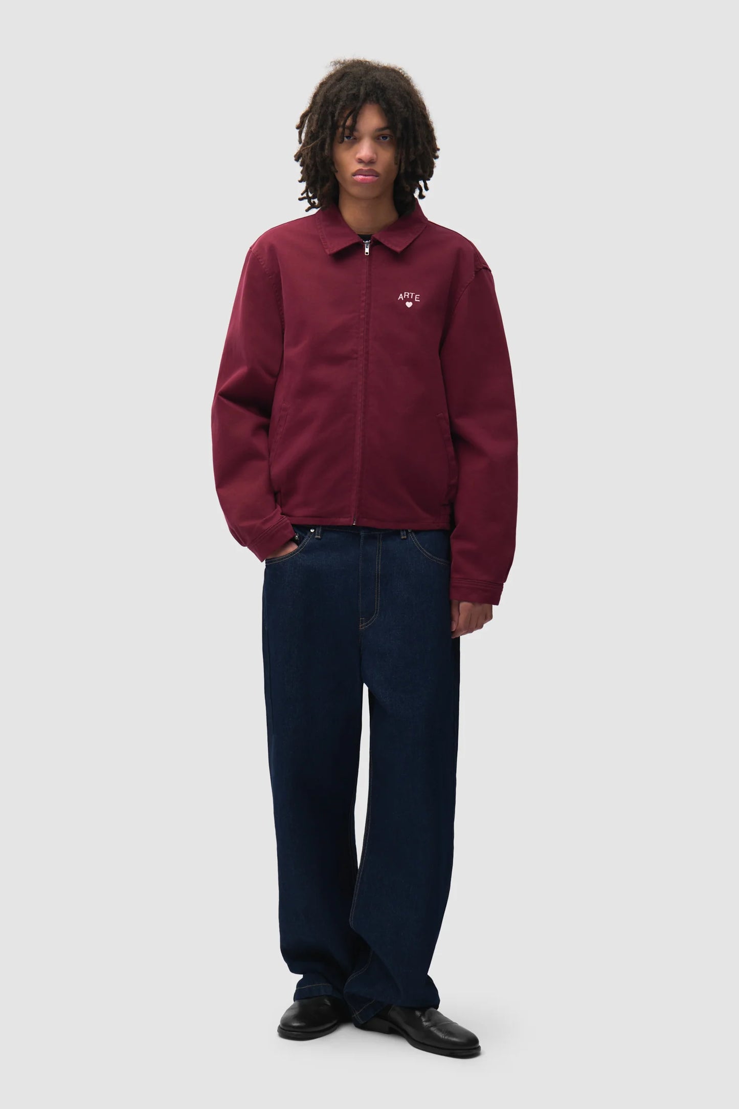 ARTE - BIG A UNIFORM DENIM PANTS