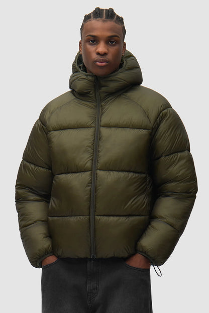 ARTE - RIPSTOP HOODED PUFFER JACKET