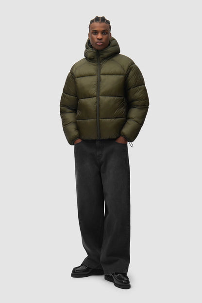 ARTE - RIPSTOP HOODED PUFFER JACKET