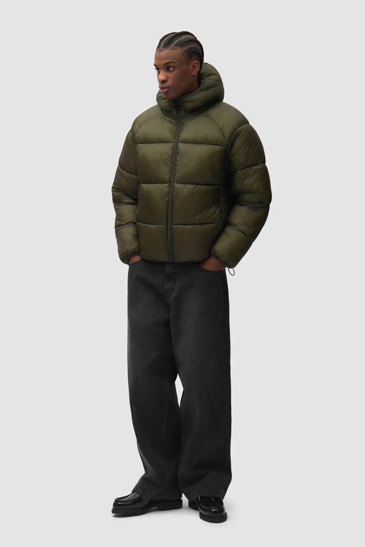 ARTE - RIPSTOP HOODED PUFFER JACKET