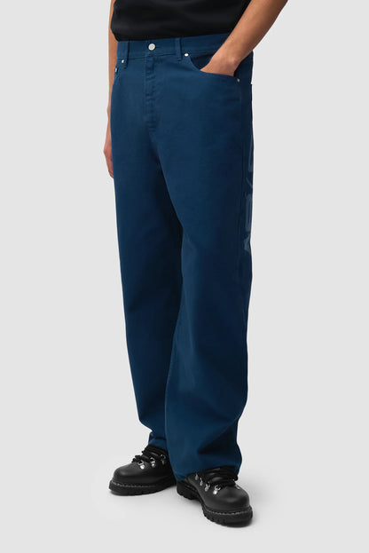 ARTE - STENCIL UNIFORM DENIM PANTS