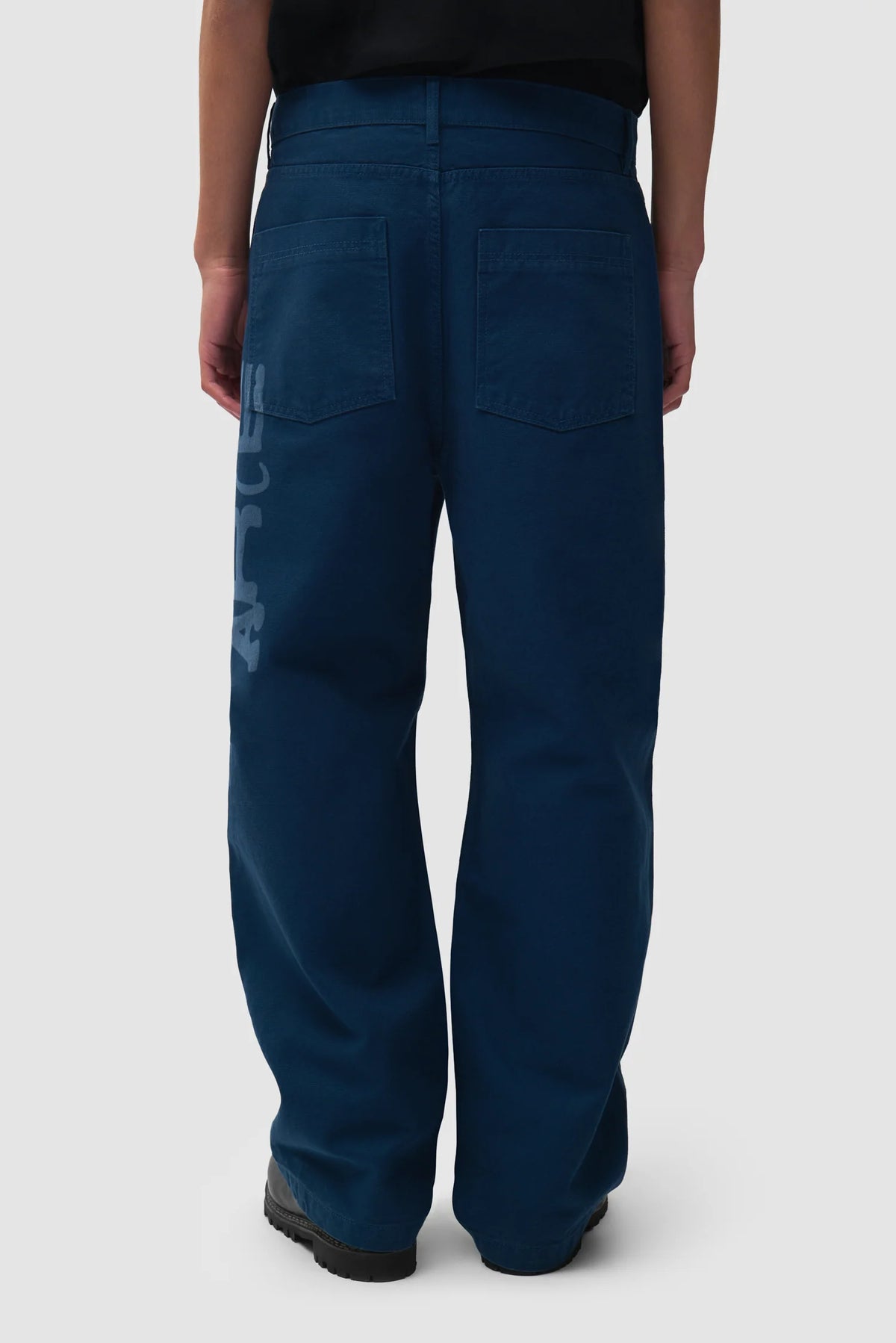 ARTE - STENCIL UNIFORM DENIM PANTS