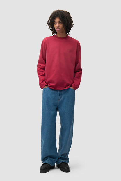 ARTE - STENCIL UNIFORM DENIM PANTS
