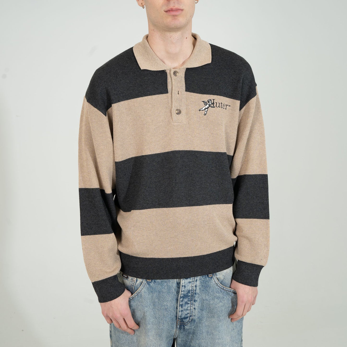 IUTER - SOULS KNIT POLO