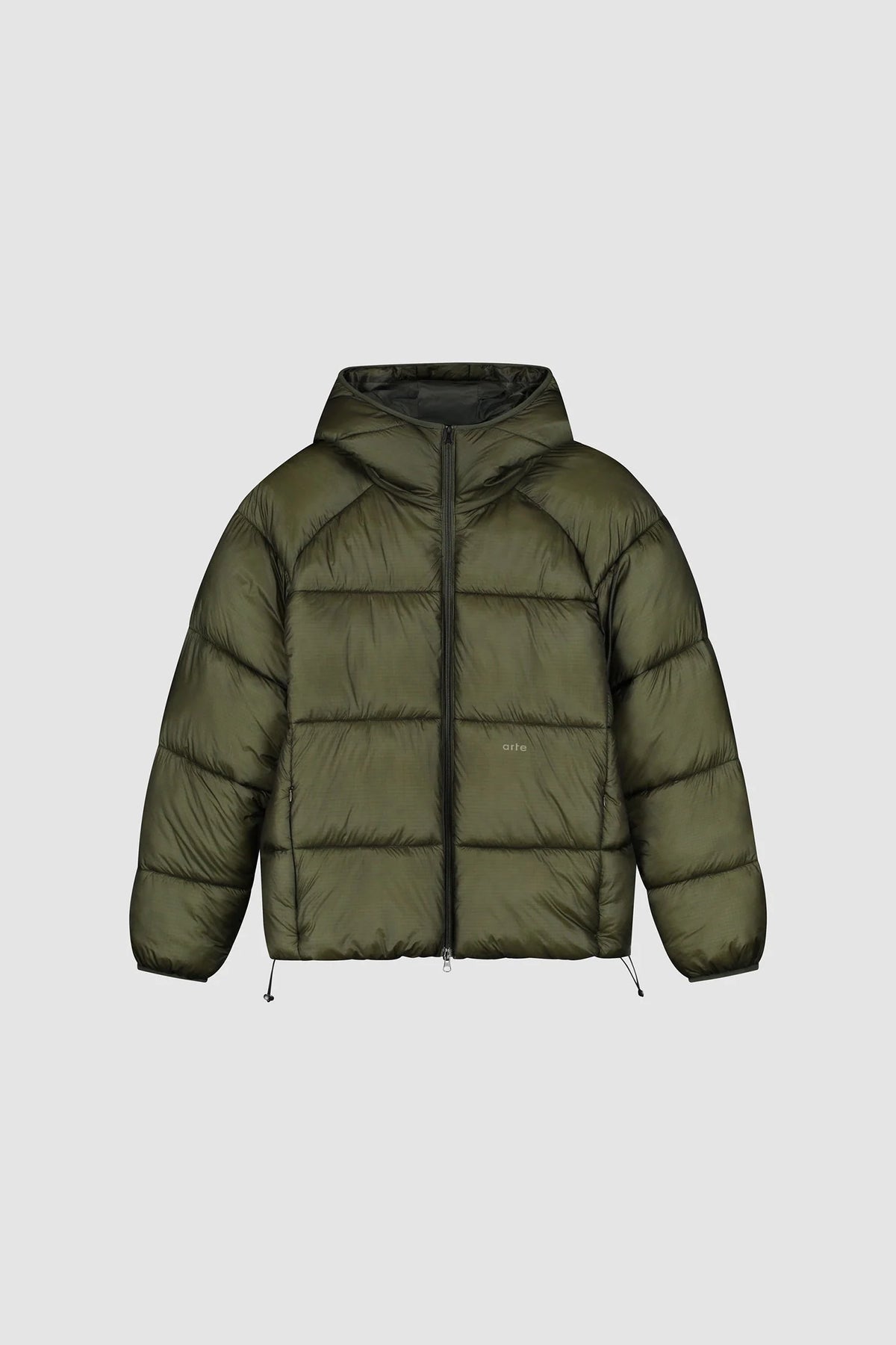 ARTE - RIPSTOP HOODED PUFFER JACKET