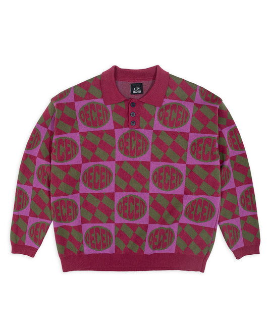 DECEIT - GOGOGO POLO SWEATER