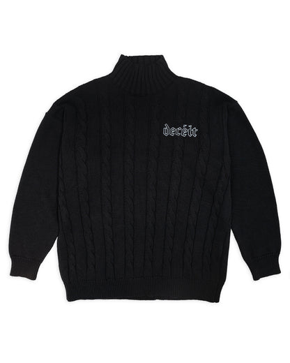 DECEIT - HARD NECK SWEATER