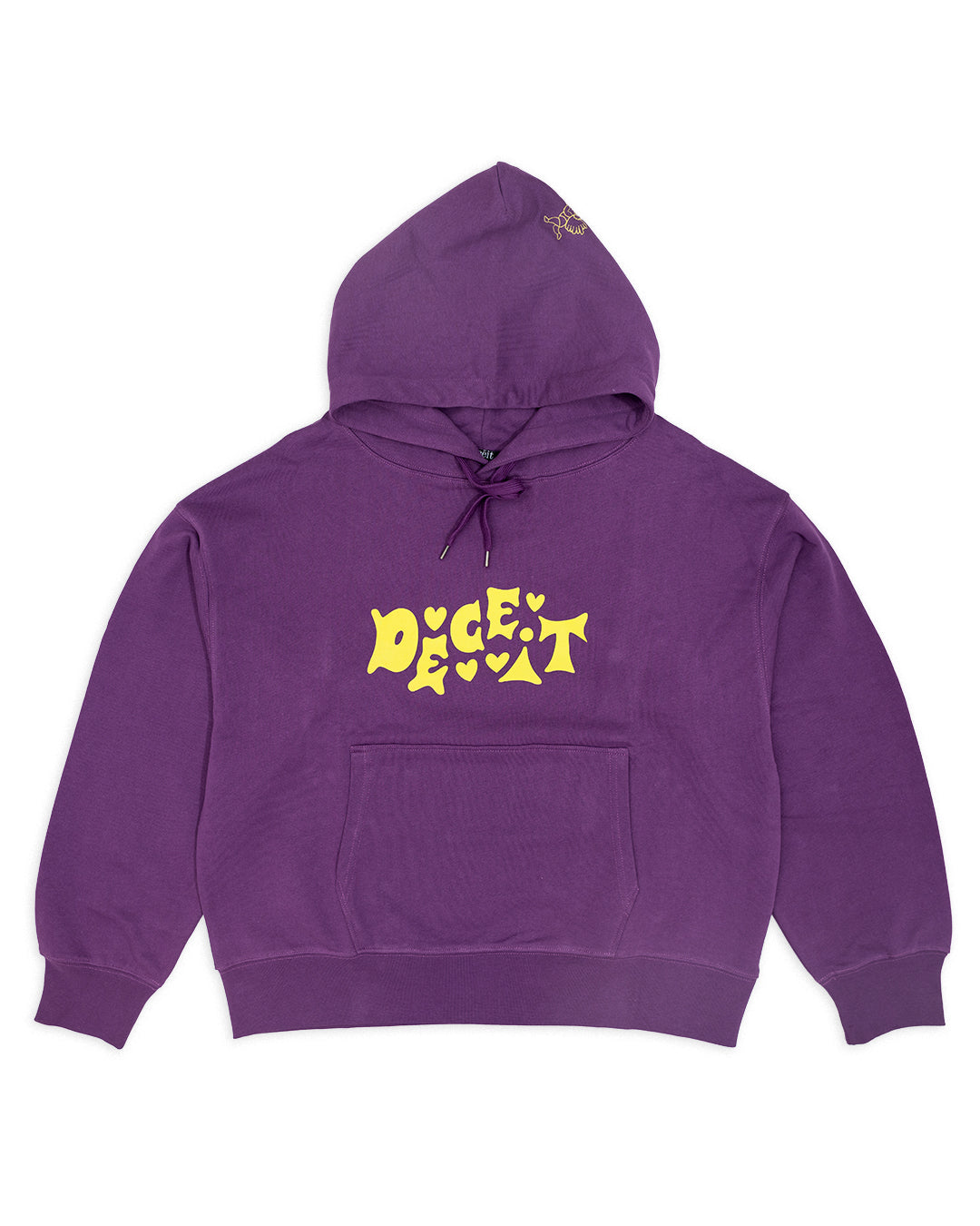 DECEIT - BROKEN HEART CROP HOODIE