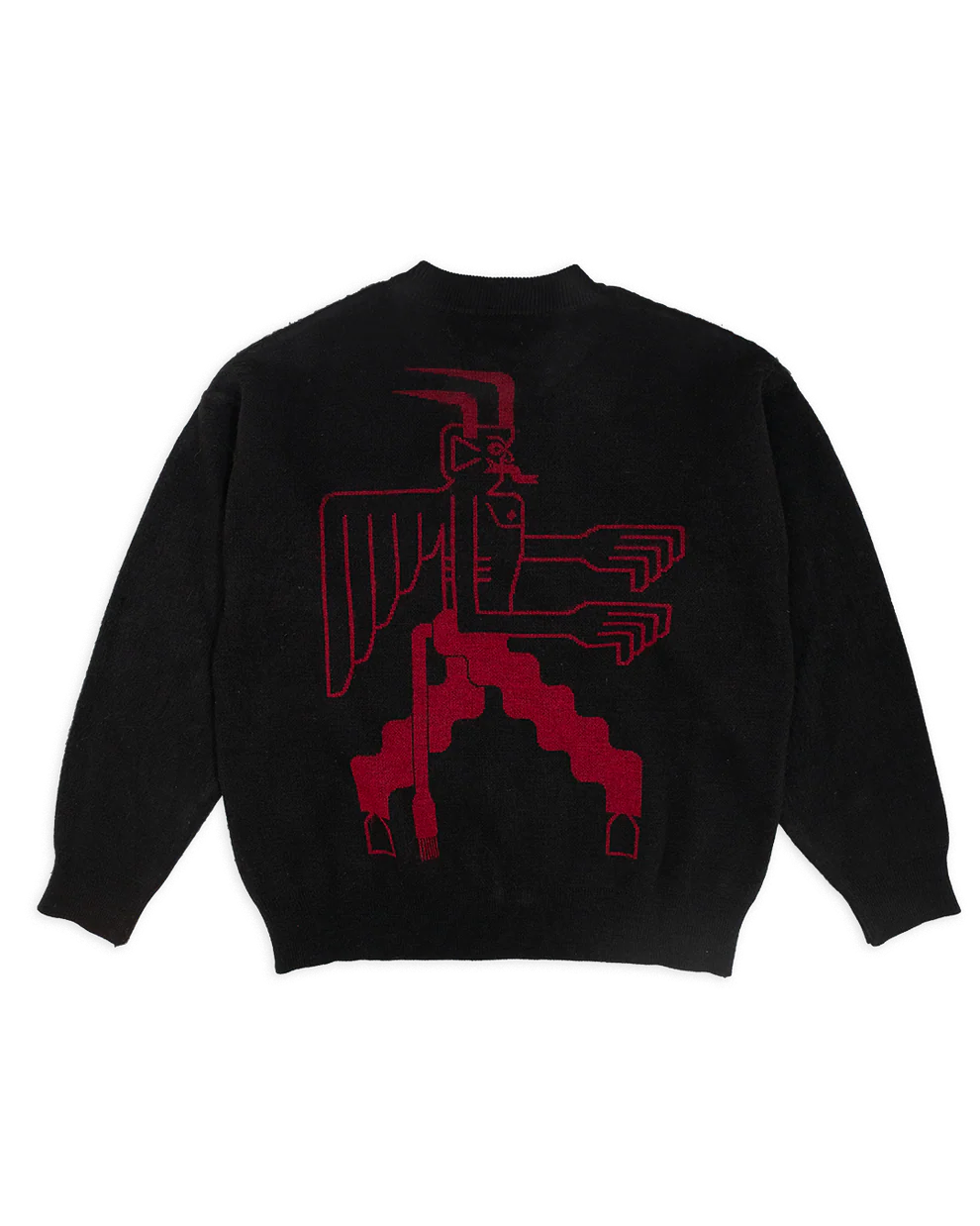 DECEIT - GEOMETRIC DEVIL SWEATER