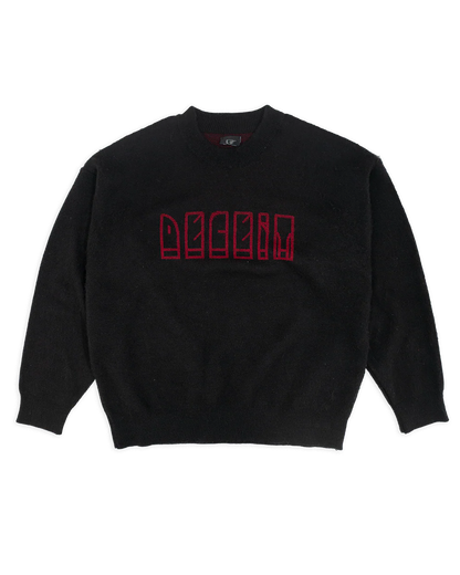 DECEIT - GEOMETRIC DEVIL SWEATER