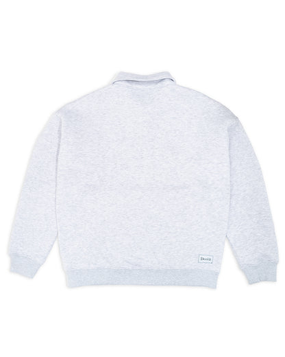 DECEIT - BASIC POLO SWEATSHIRT