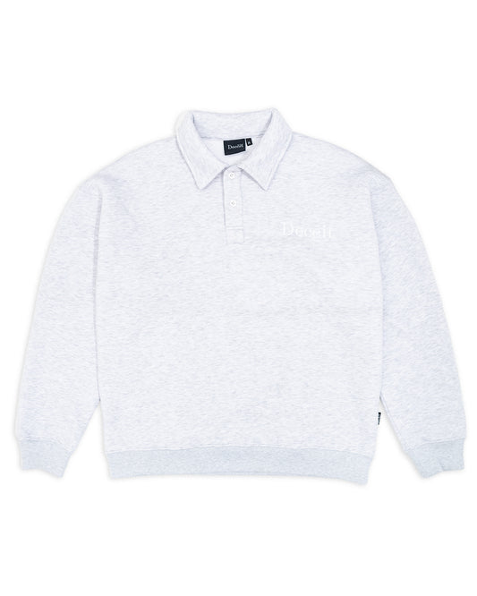 DECEIT - BASIC POLO SWEATSHIRT