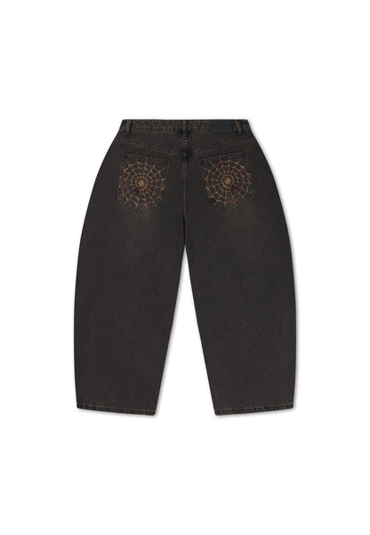 ED HARDY - DRAWN BY ED PANELLED BALLOON JEANS