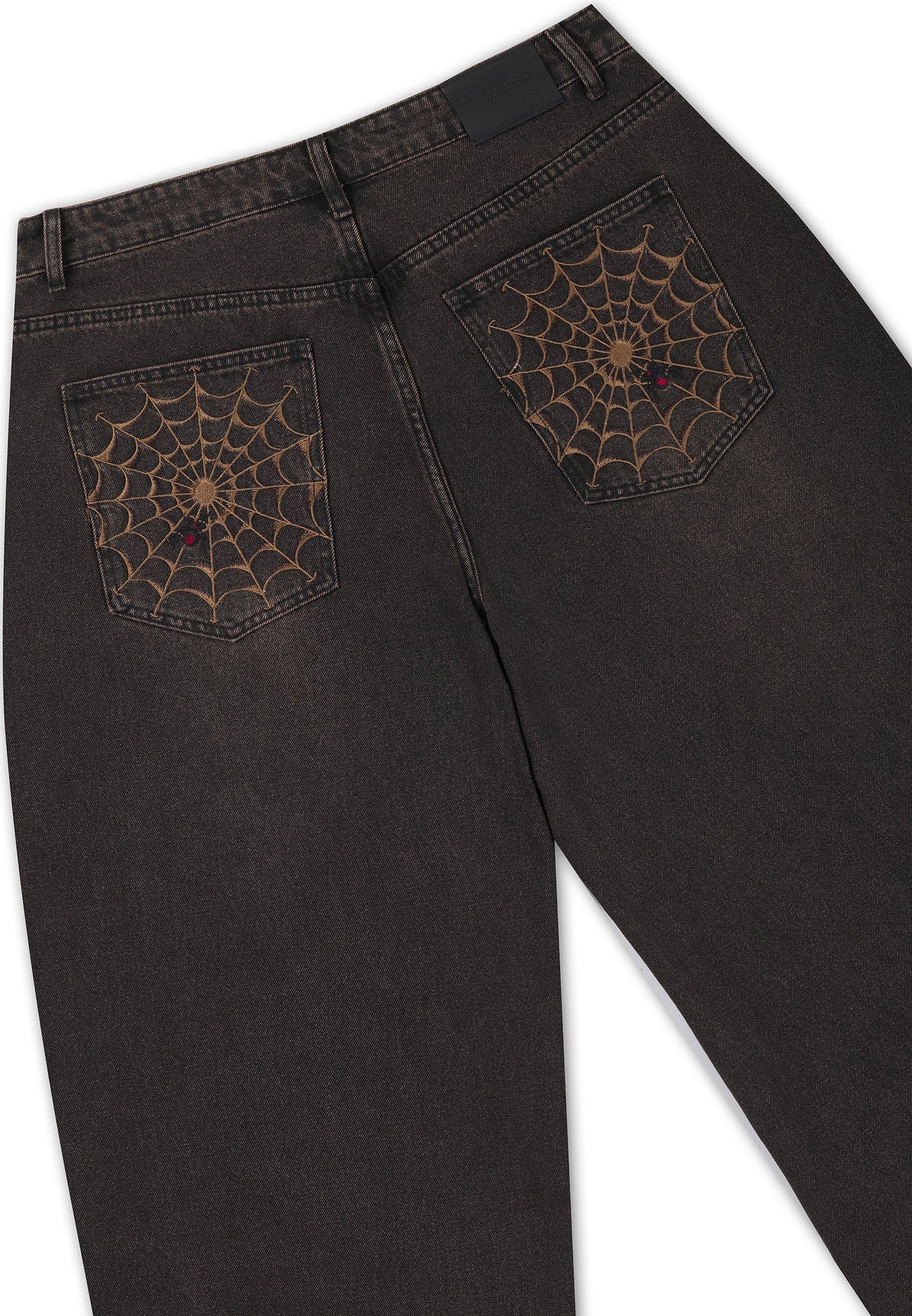 ED HARDY - DRAWN BY ED PANELLED BALLOON JEANS