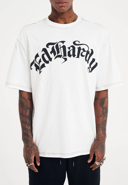 ED HARDY - SKULL AND ROSES RELAXED T-SHIRT