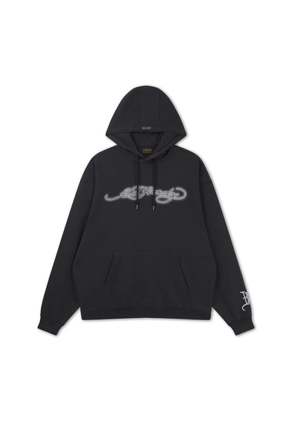 ED HARDY - DEAD OR ALIVE DIAMANTE RELAXED HOODIE