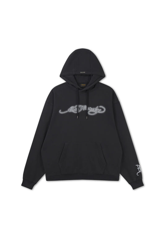 ED HARDY - DEAD OR ALIVE DIAMANTE RELAXED HOODIE