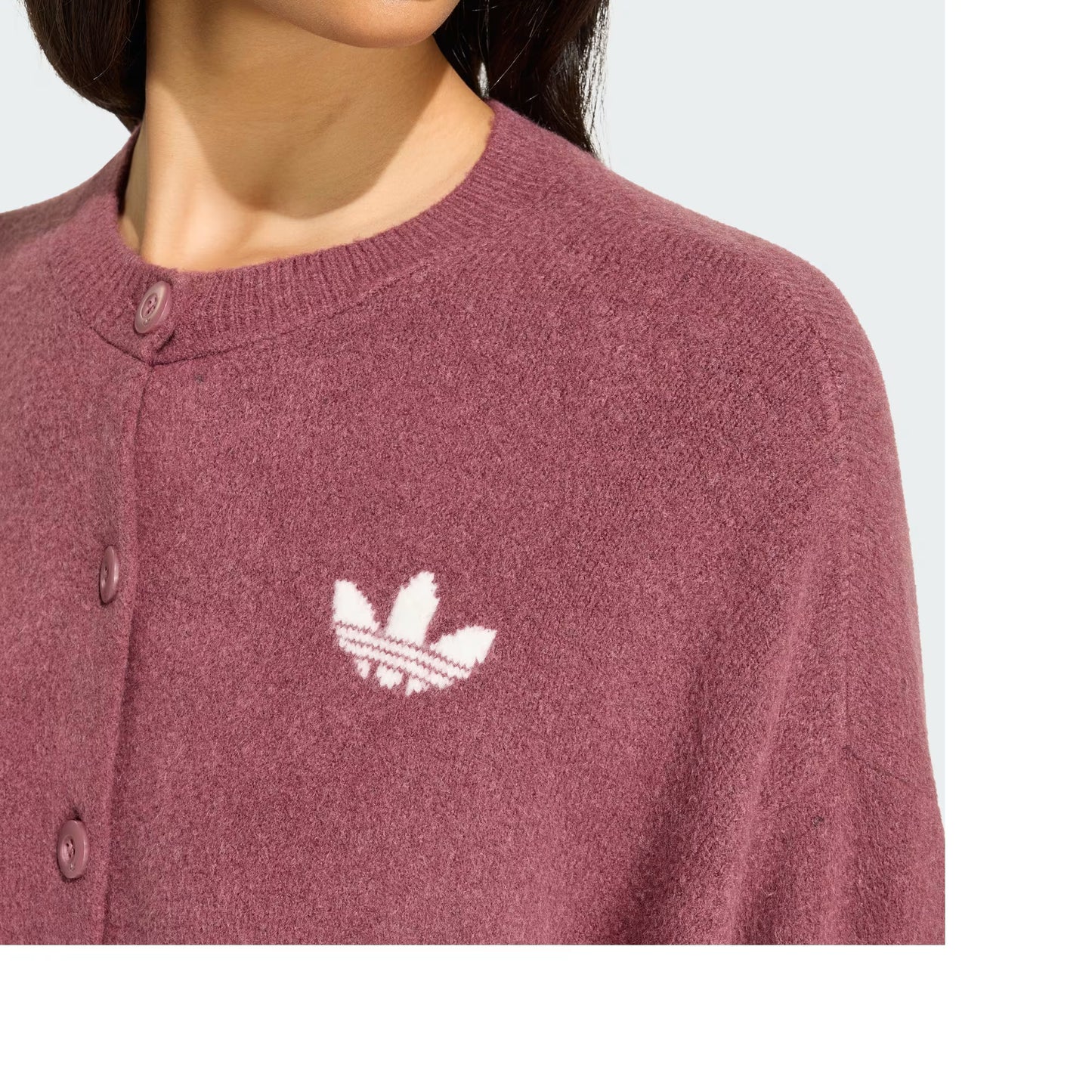 ADIDAS ORIGINALS - ESSENTIALS KNIT CARDIGAN