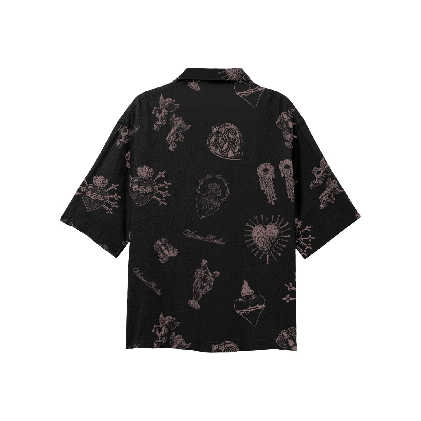 VERTERE - FORGET ME NOT VISCOSE SHIRT