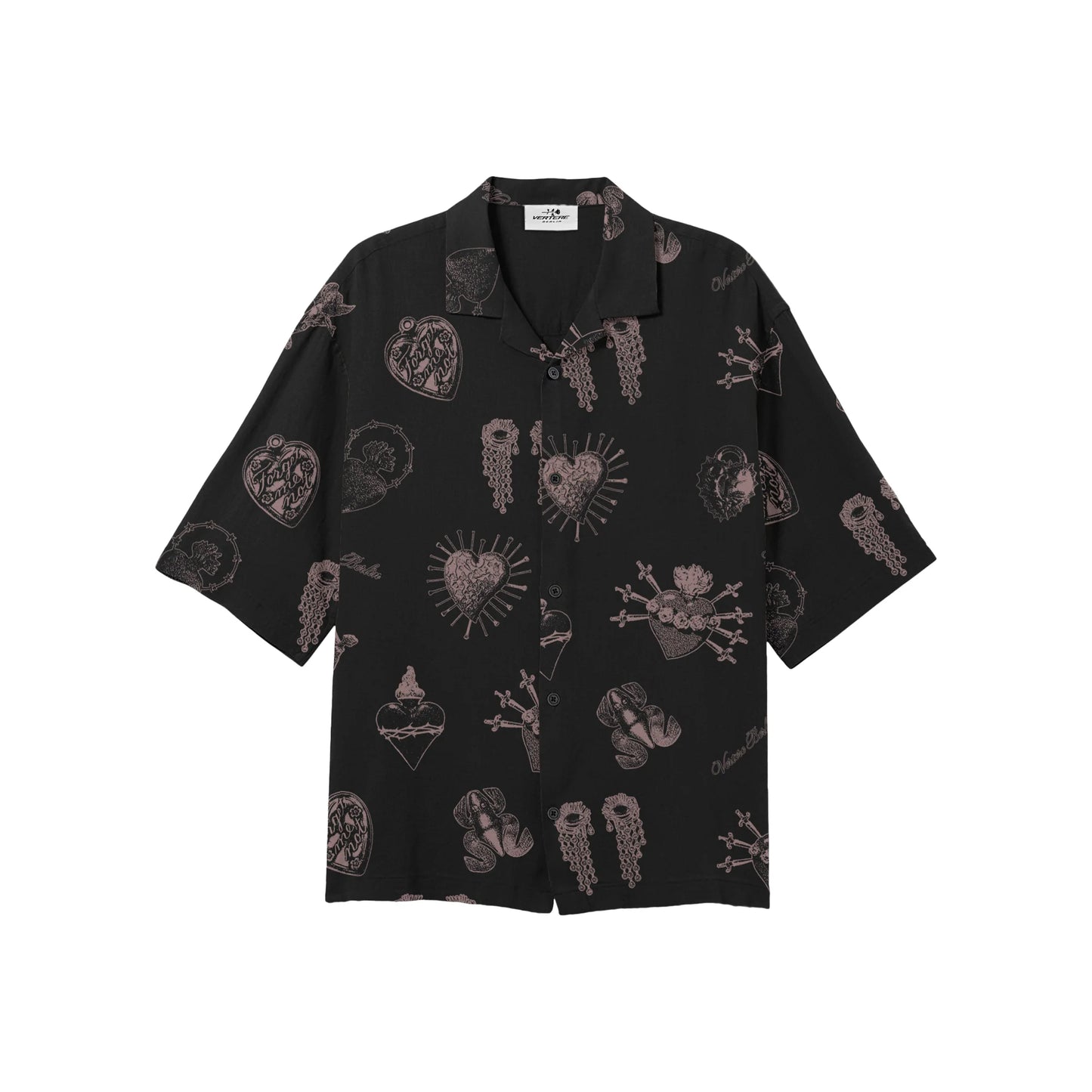 VERTERE - FORGET ME NOT VISCOSE SHIRT