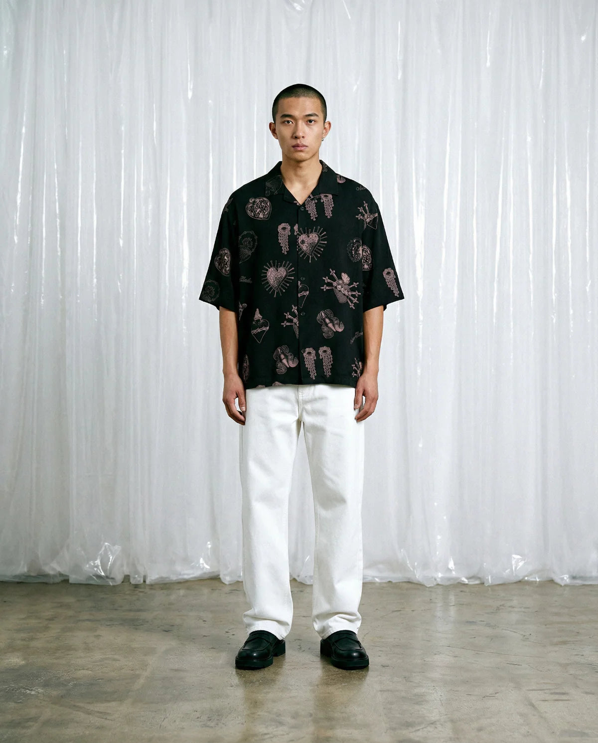 VERTERE - FORGET ME NOT VISCOSE SHIRT