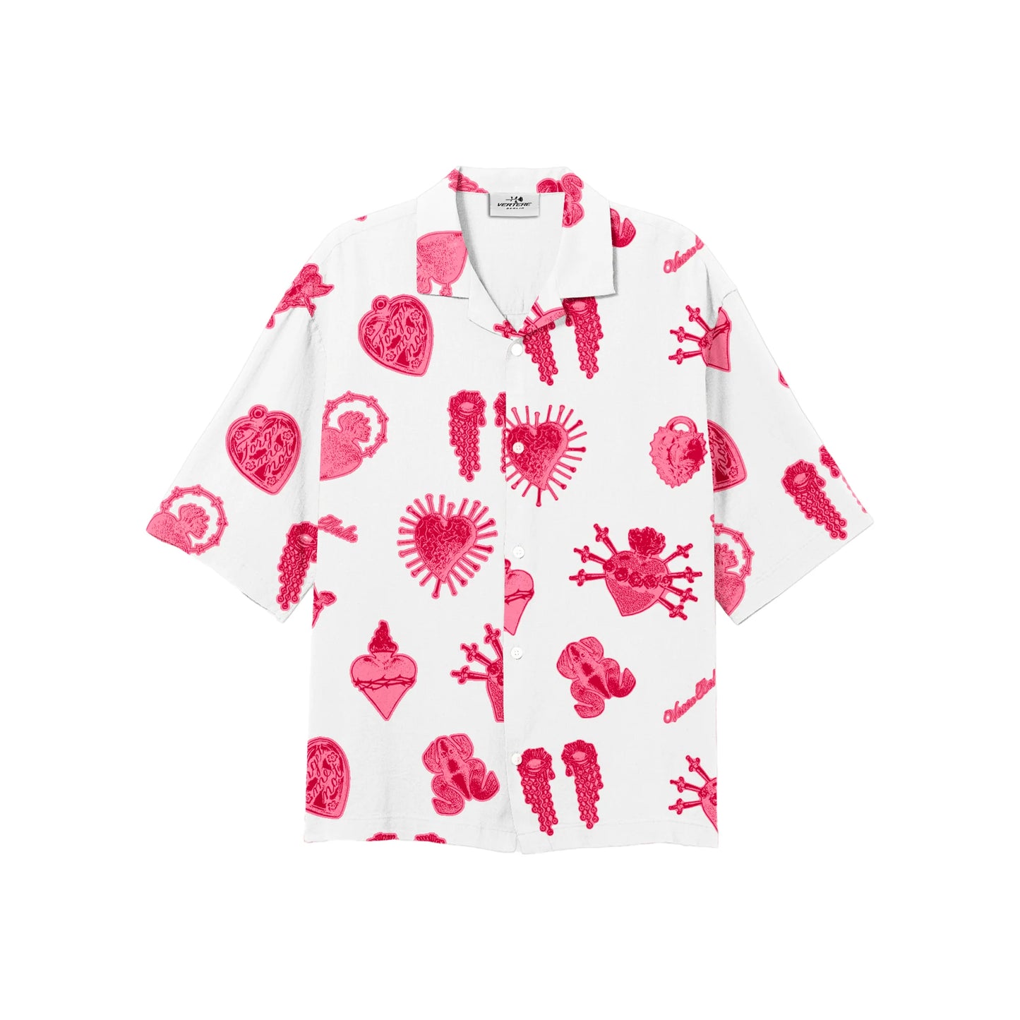 VERTERE - FORGET ME NOT VISCOSE SHIRT