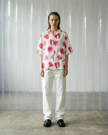VERTERE - FORGET ME NOT VISCOSE SHIRT