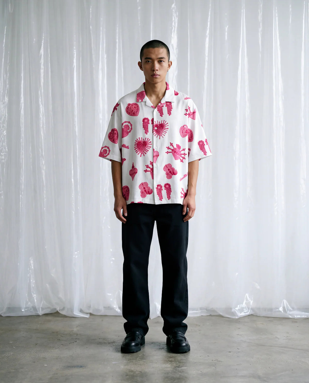 VERTERE - FORGET ME NOT VISCOSE SHIRT