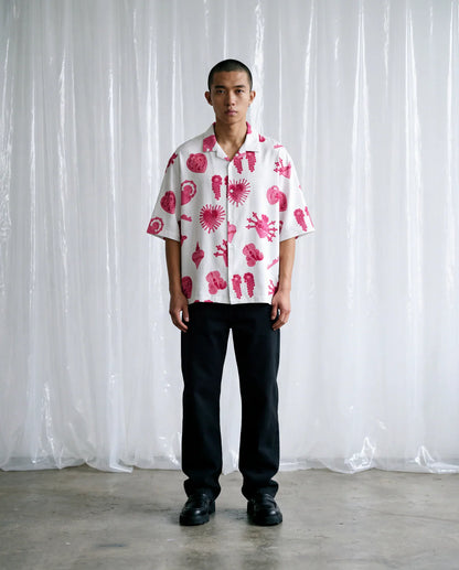 VERTERE - FORGET ME NOT VISCOSE SHIRT