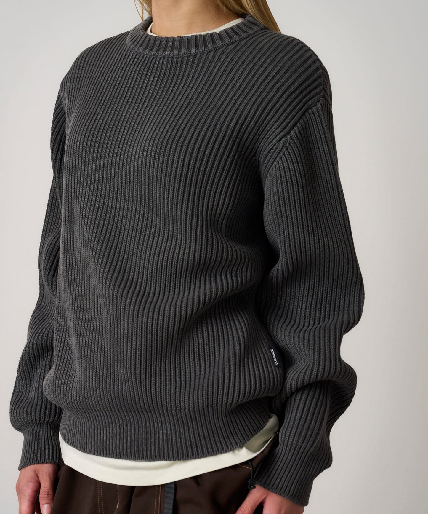 GRAMICCI - COTTON KNIT SWEATER