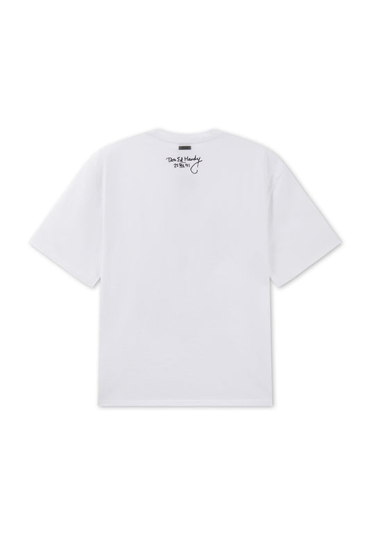 ED HARDY - STORMING NEW YORK GRAPHIC RELAXED T-SHIRT