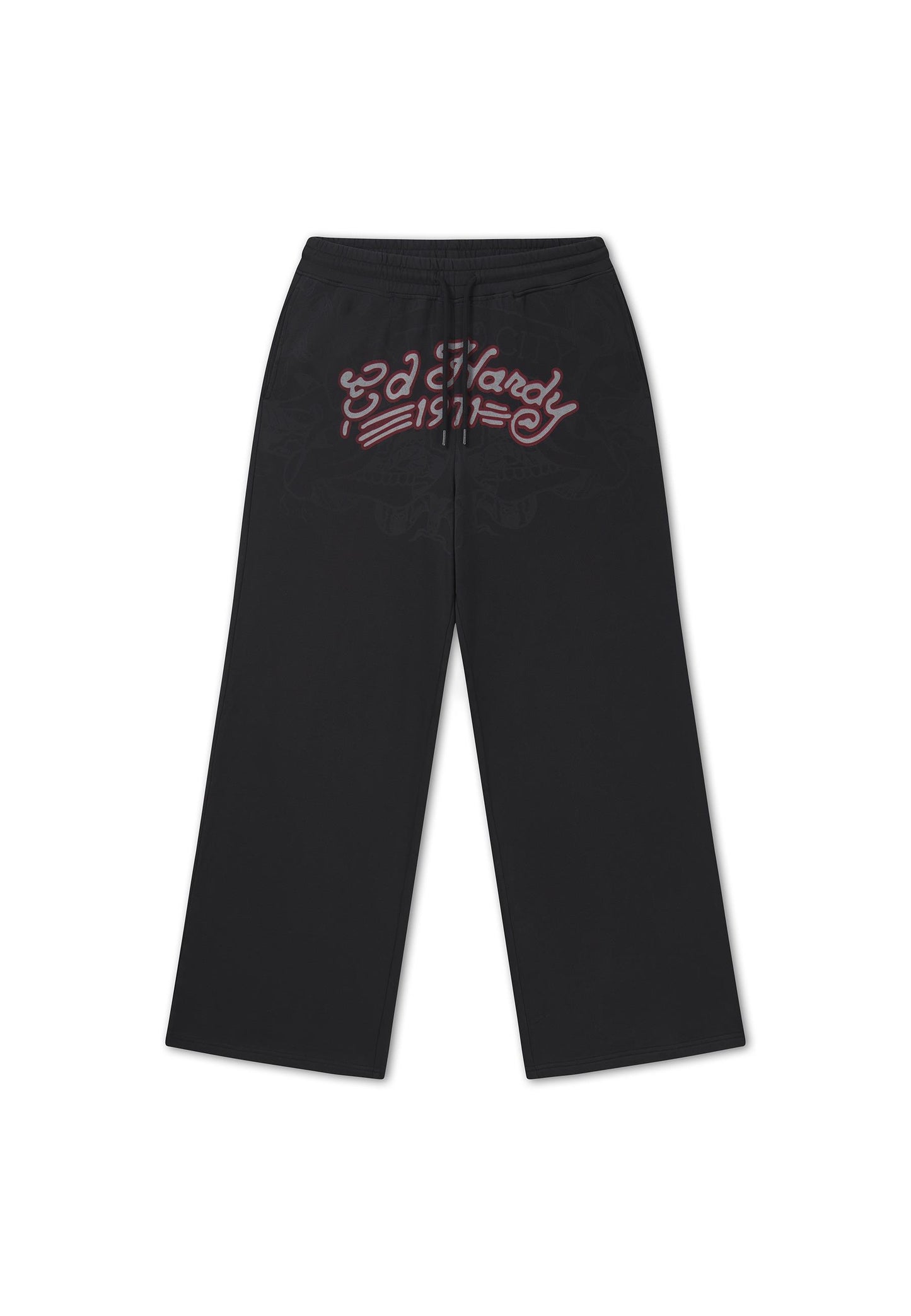 ED HARDY - SHADOW EAGLE GRAPHIC RELAXED JOGGERS