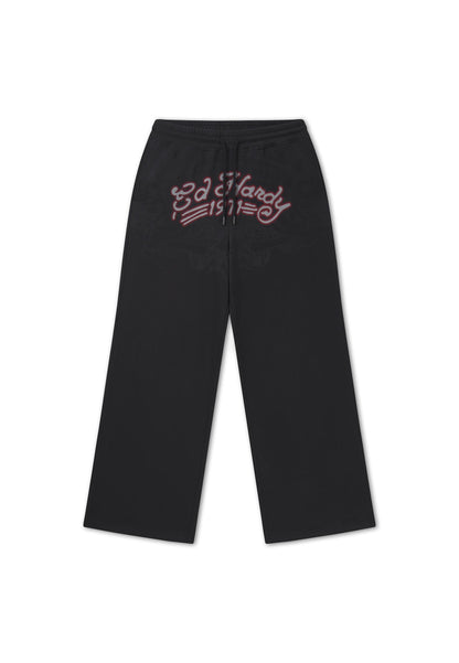 ED HARDY - SHADOW EAGLE GRAPHIC RELAXED JOGGERS