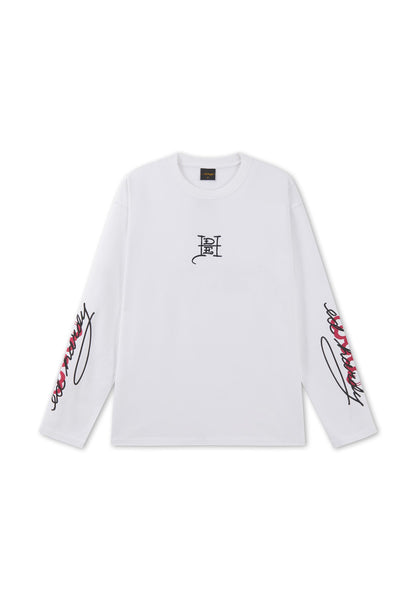 ED HARDY - FLYING TWIN DRAGON GRAPHIC LONGSLEEVE