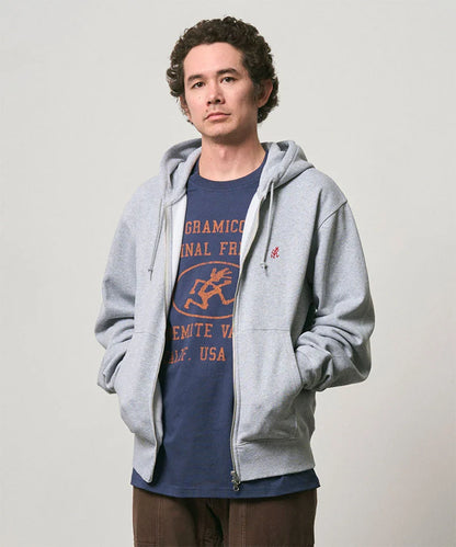 GRAMICCI - ONE POINT ZIP HOODED SWEATSHIRT
