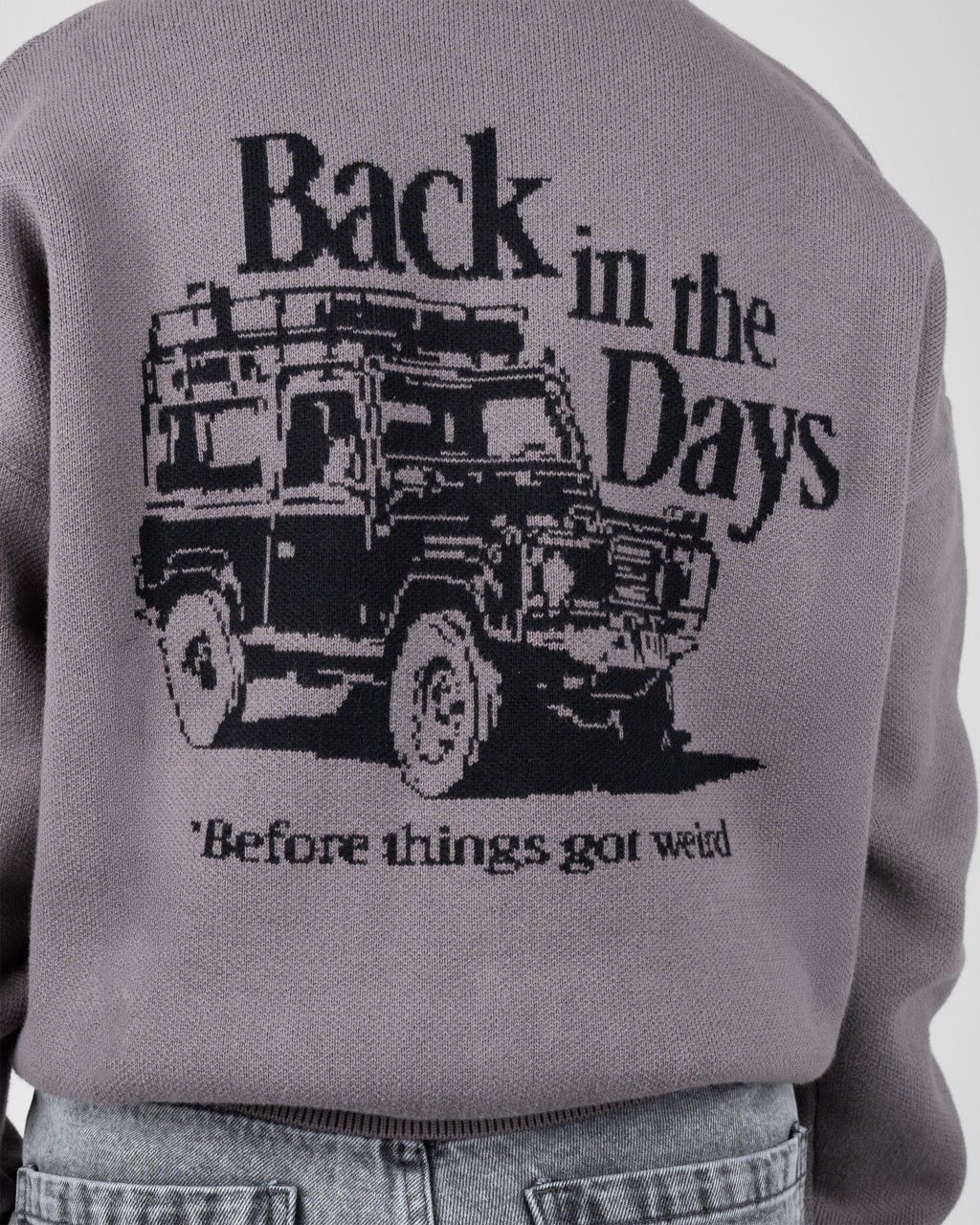 PROHIBITED - BACK IN THE DAYS KNIT