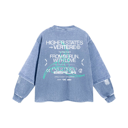 VERTERE - HIGHER STATES TWO SLEEVE SWEATER
