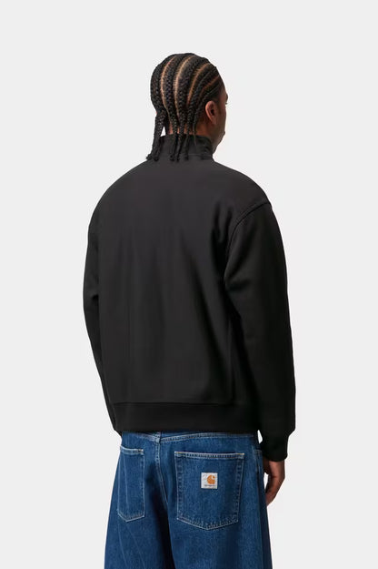 CARHARTT WIP - HALF ZIP AMERICAN SCRIPT SWEATSHIRT