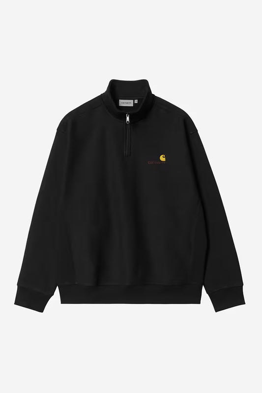 CARHARTT WIP - HALF ZIP AMERICAN SCRIPT SWEATSHIRT
