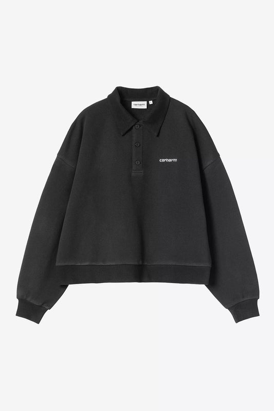 CARHARTT WIP - WOMEN'S BRENTA POLO SWEATSHIRT