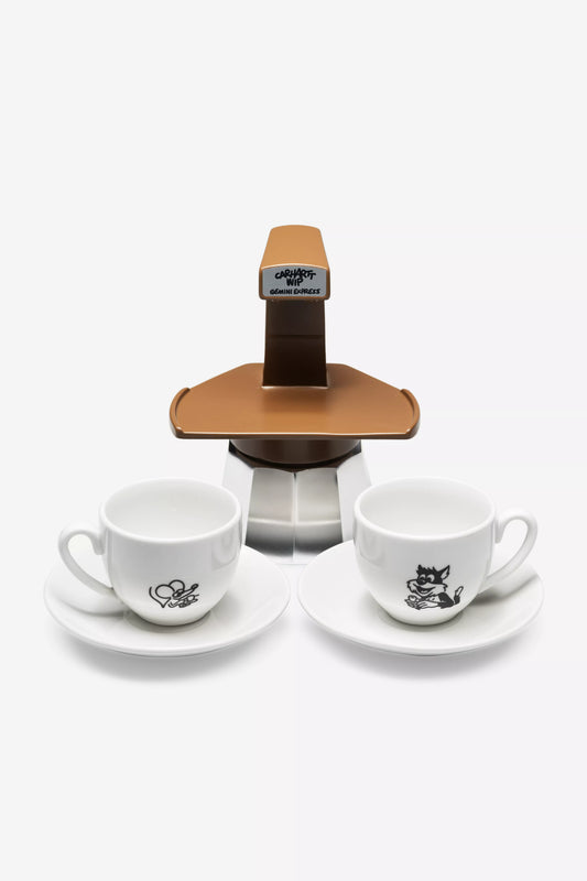 CARHARTT WIP - COFFEE BREAK ESPRESSO MAKER BROWN