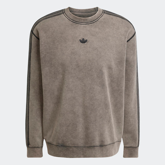 ADIDAS ORIGINALS - PREMIUM ESSENTIALS RETRO WASHED CREW SWEATSHIRT