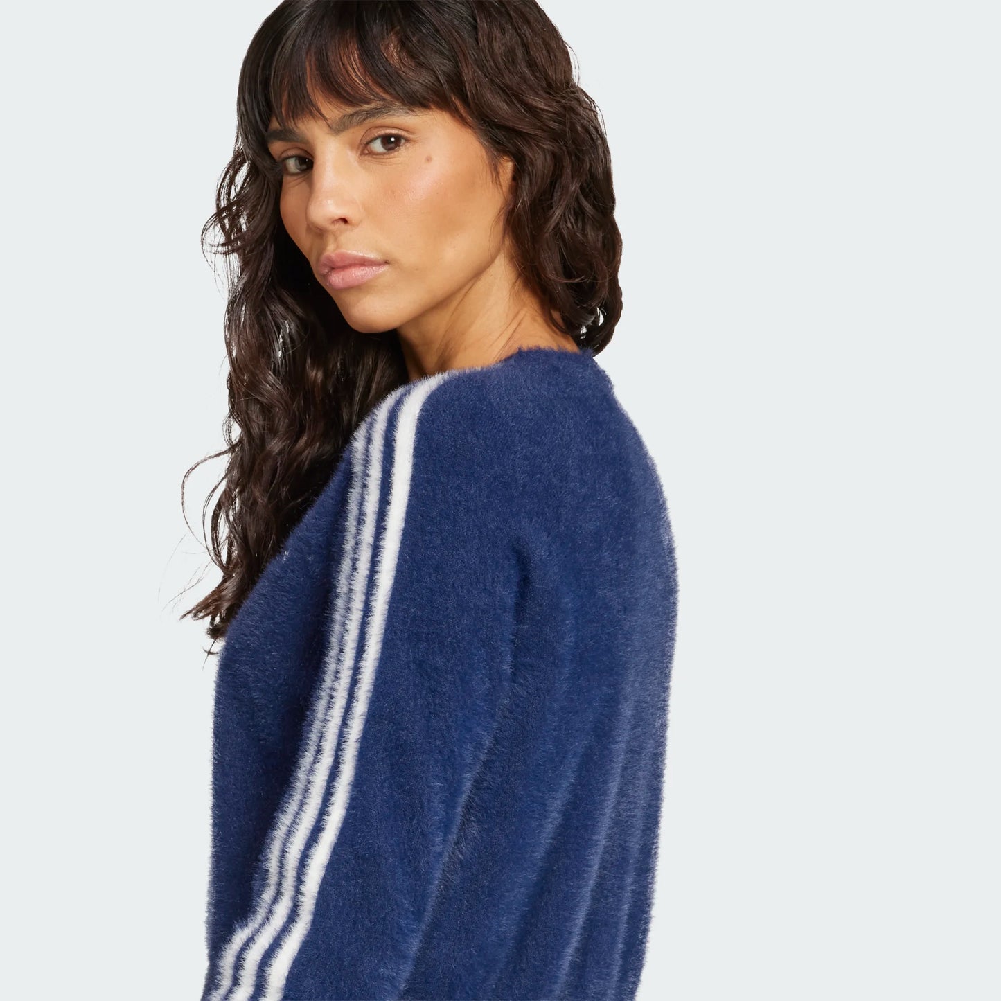 ADIDAS ORIGINALS - FLUFFY KNITTED CARDIGAN