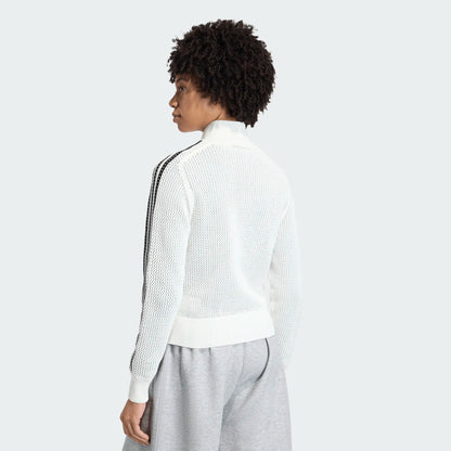 ADIDAS ORIGINALS - KNITTED CROCHET FIREBIRD TRACK TOP