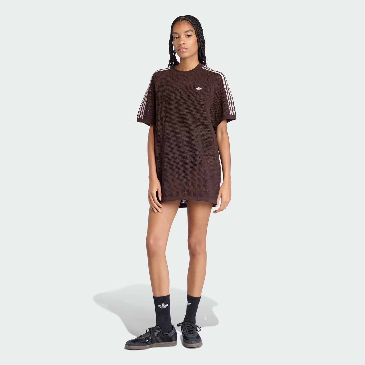 ADIDAS ORIGINALS - KNITTED CROCHET DRESS