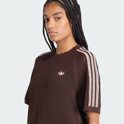ADIDAS ORIGINALS - KNITTED CROCHET DRESS